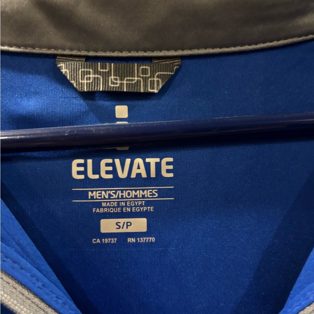 Royal Blue Performance Quarter-Zip Jacket - Picture 2 of 3